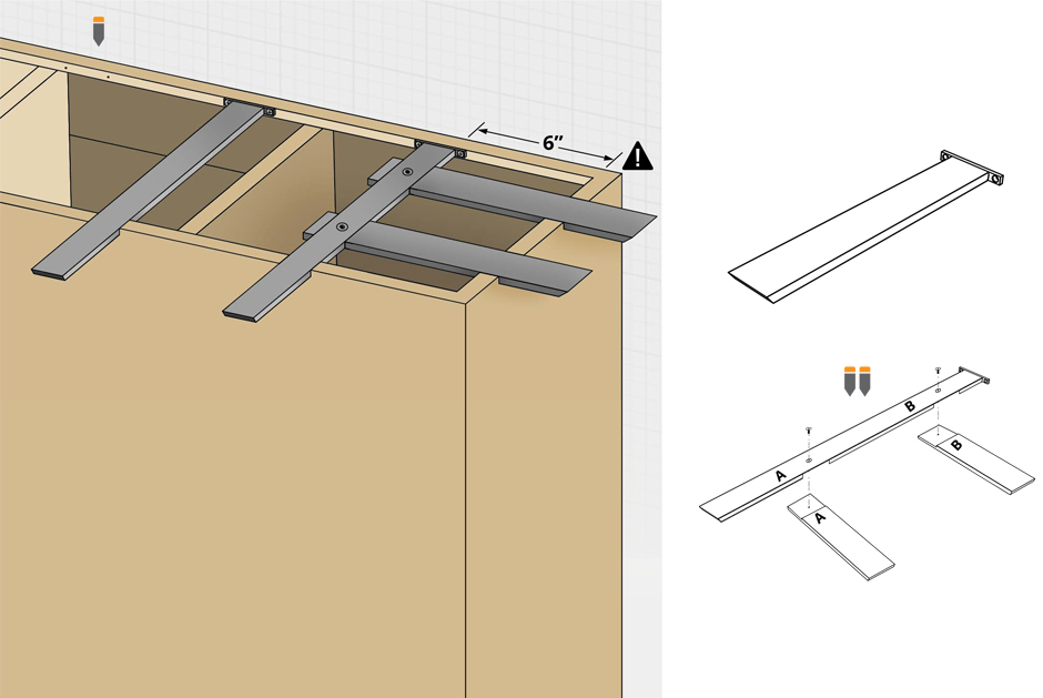 Installation Guide For Island Bracket & Island Support System